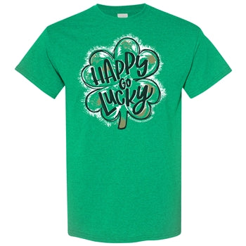 Southern Couture Tee - Soft Happy Go Lucky