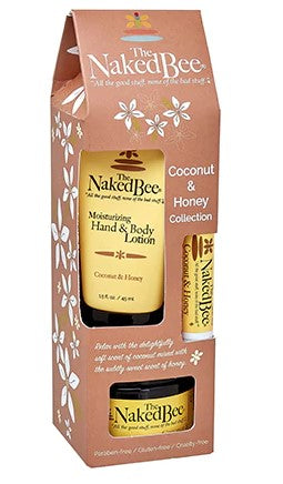 Naked Bee Gift Set-Coconut & Honey