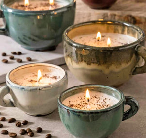 Swan Creek Candle - Coffee Cup Lrg - Burnt Caramel Latte