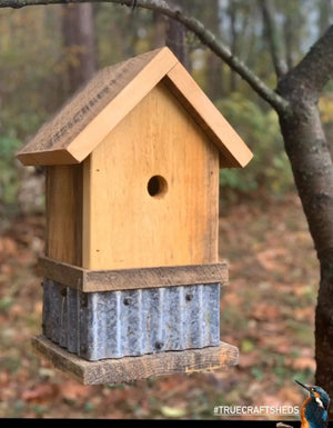 Rustic Wooden Birdhouse