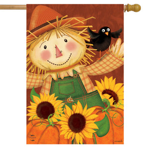 Standard Flag - Happy Scarecrow