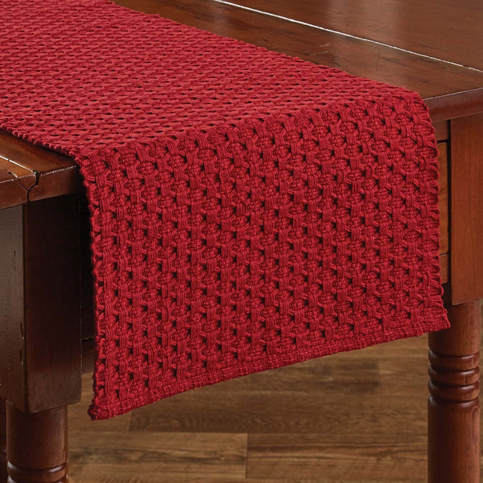 13"x36" Table Runner - Chadwick Red