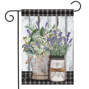 Garden Flag - Farmhouse Flowers