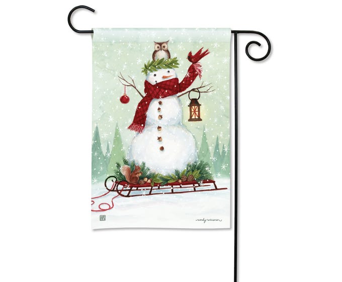Garden Flag - Woodland Friends