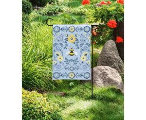 Garden Flag - Sunflower Bee