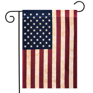 Garden Flag - Tea Stained American Flag