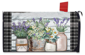 Mailbox Cover - Farmhouse Flowers