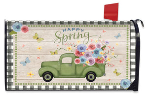 Mailbox Cover - Happy Spring Pickup