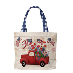 Canvas Tote Bag - Stars and Stripes