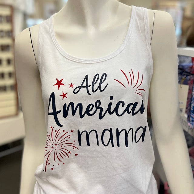 Sweet Tee - All American Mama Tank